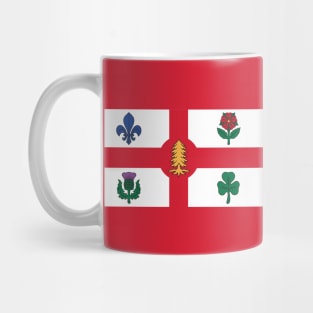 Flag of Montreal, Quebec Mug